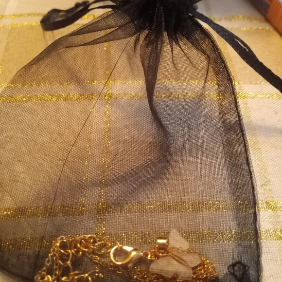 Gold Butterfly Pendant Necklace Bundle - Peach, Lavender And Pink - Picture 4 of 4